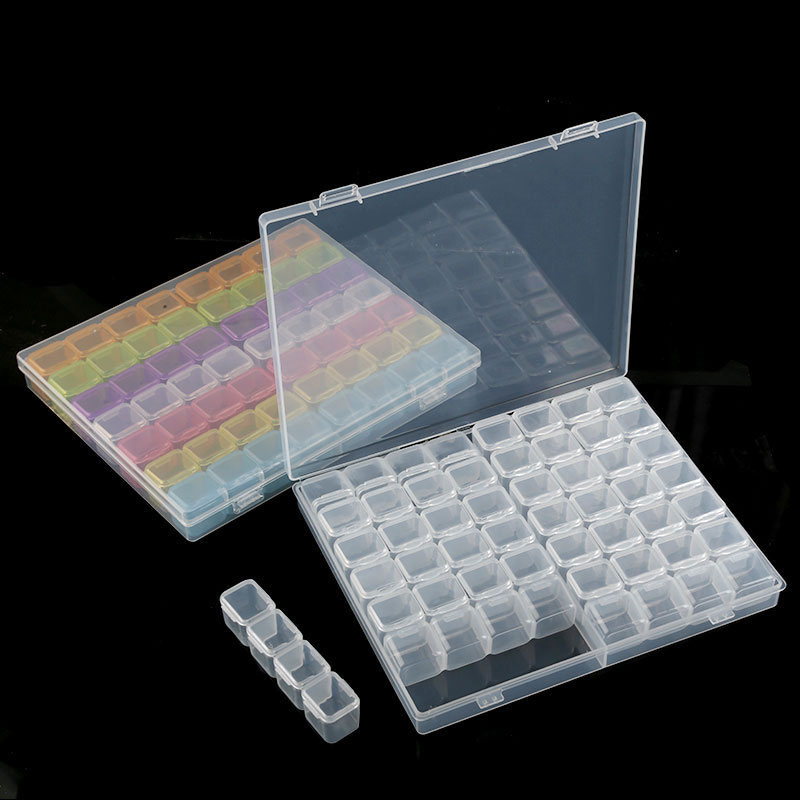 Bead Organizer Tray - Transparante Nagels Art Organizer Opbergdoos Scheidbare