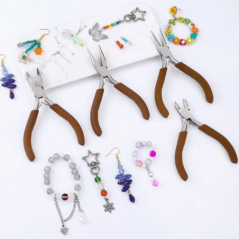 Jewelry Making Using Beads - Naaldneus tang, ronde neus tang, draadknipper,