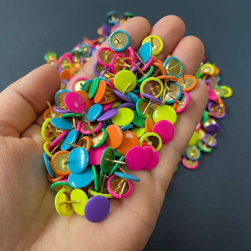Head Pin Assorted - 180 stuks push-pins met ronde kop,
