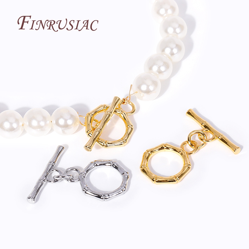 Toggle Clasp Gold - 18K vergulde toggle sluitingen voor sieraden,
