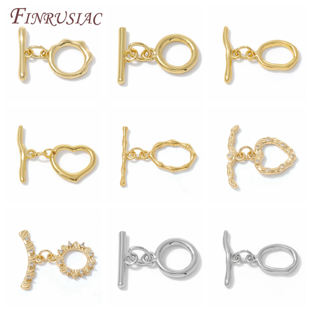 Toggle Clasp Gold - 18K Vergulde Toggle Sluiting Voor Sieraden,