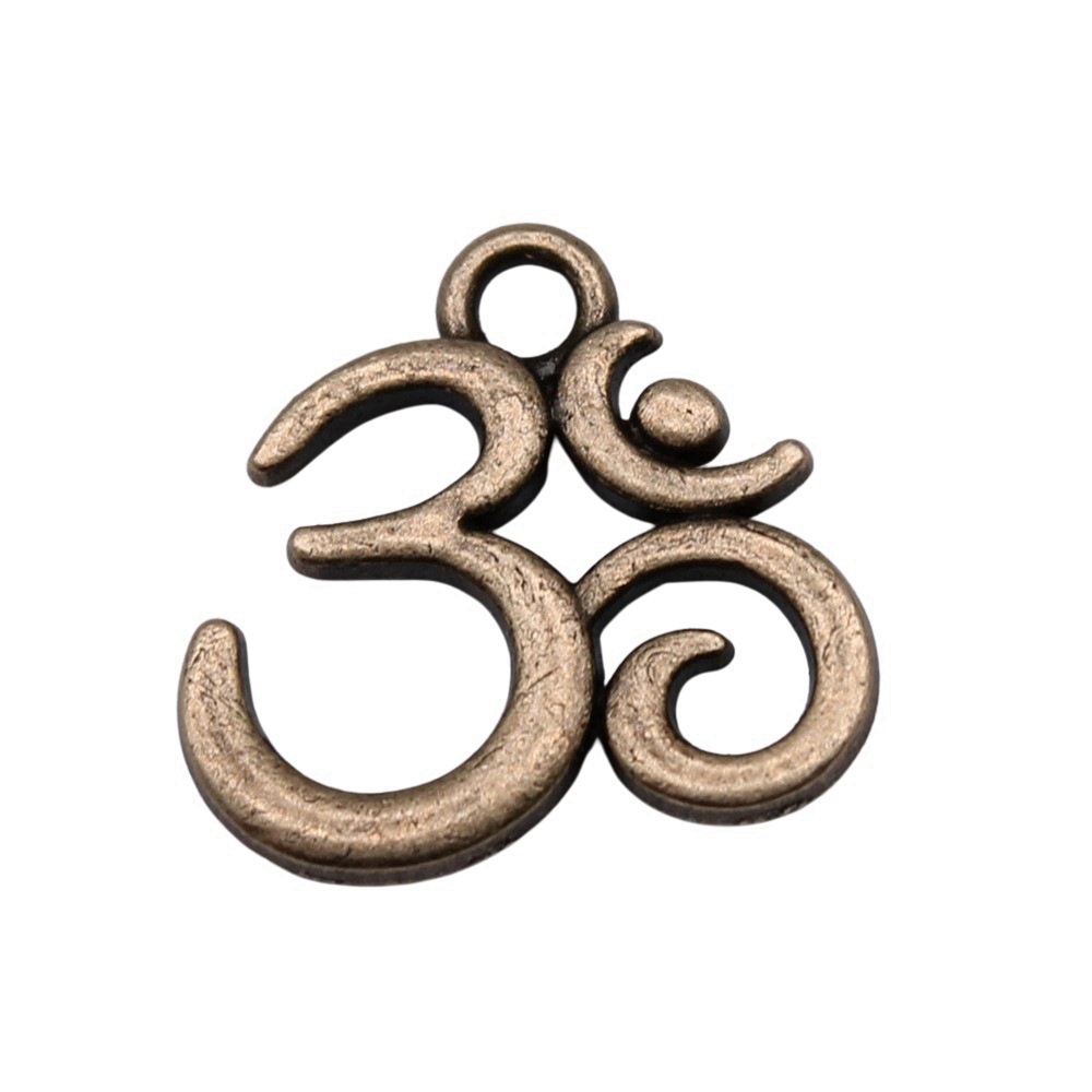 Jewelry Making The Well - Om Yoga Meditatie Symbool Charm Hanger