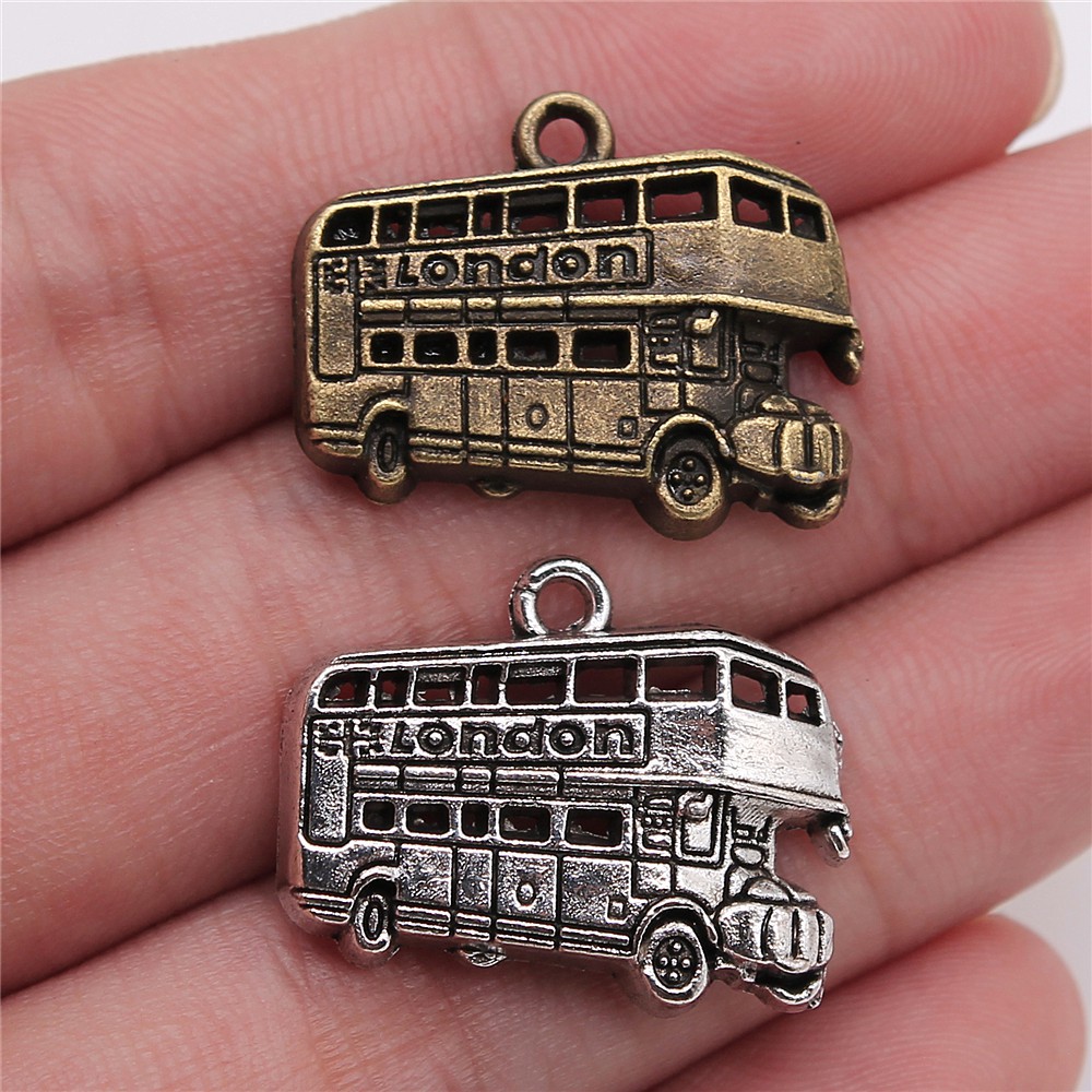 Jewelry Making London - WYSIWYG 10 stks 25x20mm 2 Kleuren