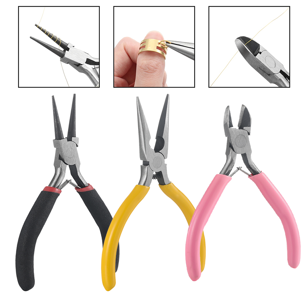 Jewelry Making Pliers Set - 3 stks/set 3 Stijlen Sieraden Tangen