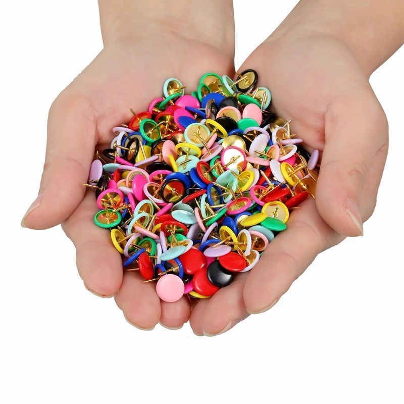 Schattige ronde kopjes met coa - Head Pin Assorted recensie en prijs