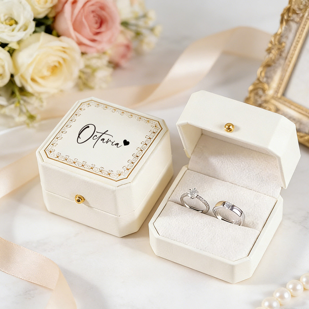 Gepersonaliseerde ringendoos v - Jewelry Making Box recensie en prijs