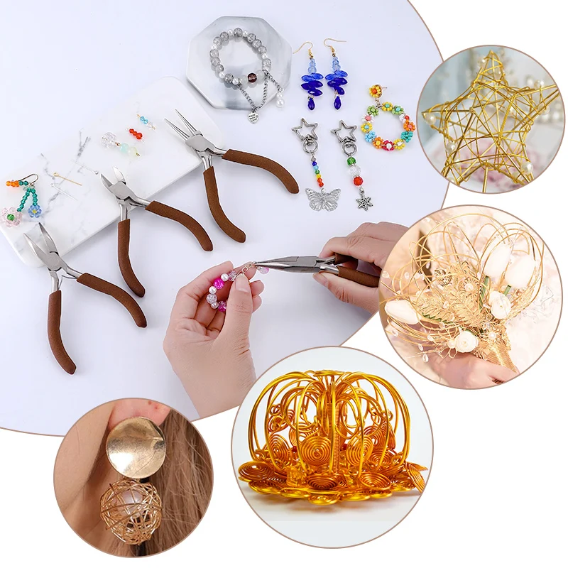 Naaldneus tang, ronde neus tan - Jewelry Making Using Beads recensie en prijs