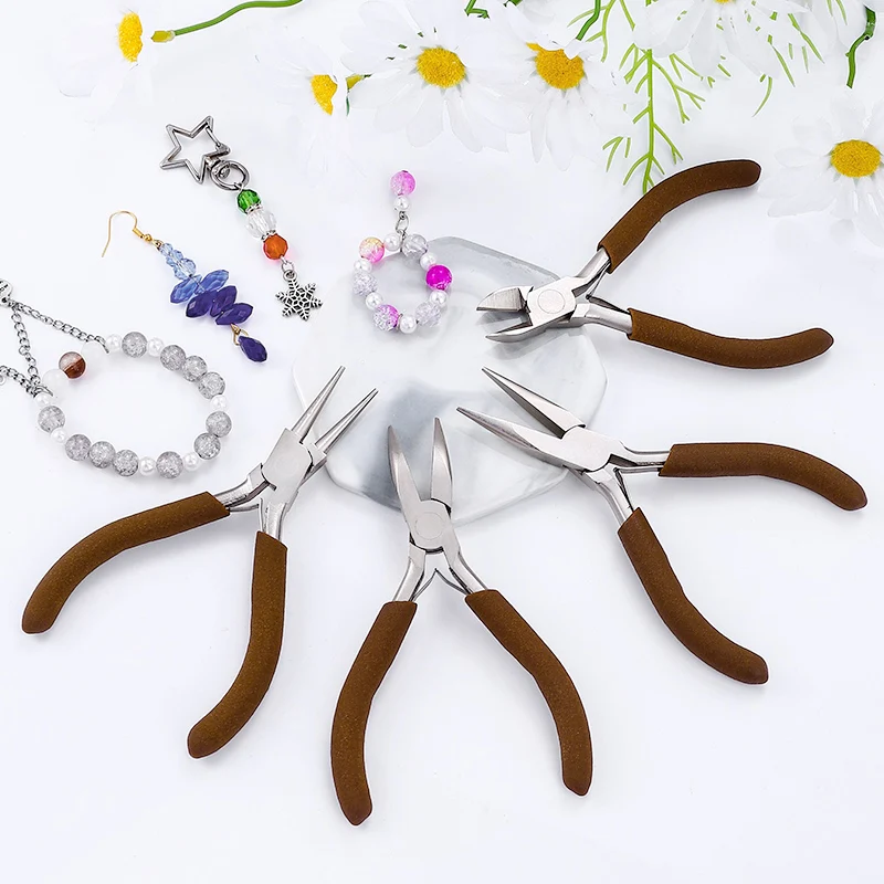 Naaldneus tang, ronde neus tan - Jewelry Making Using Beads recensie en prijs