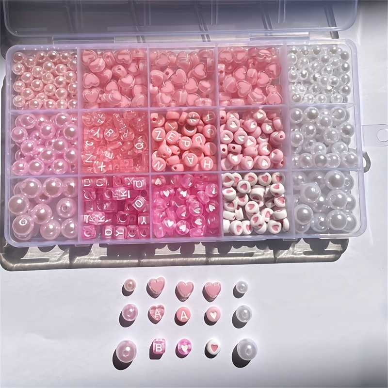 10-delige roze alfabetdoos, ac - Jewelry Making Box recensie en prijs