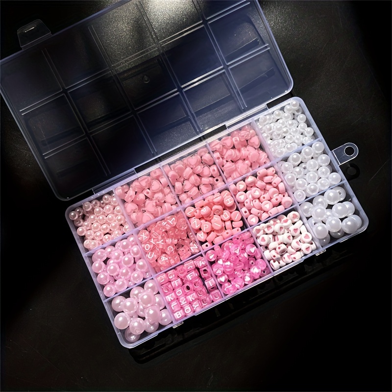10-delige roze alfabetdoos, ac - Jewelry Making Box recensie en prijs