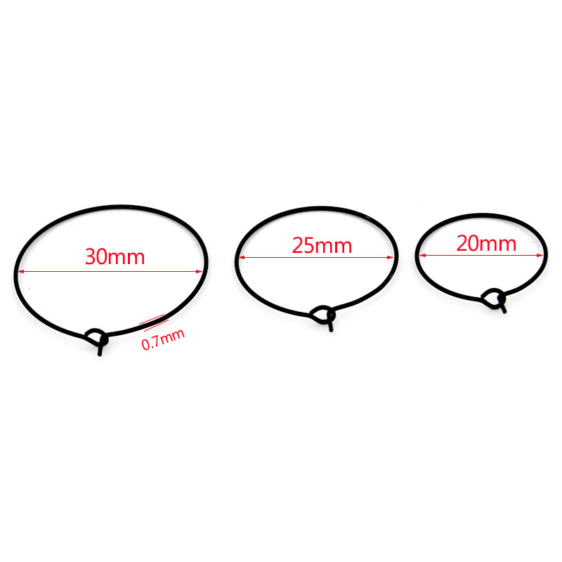 20 stuks 20mm 25mm 30mm roestv - Jewelry Making Earring Supplies recensie en prijs