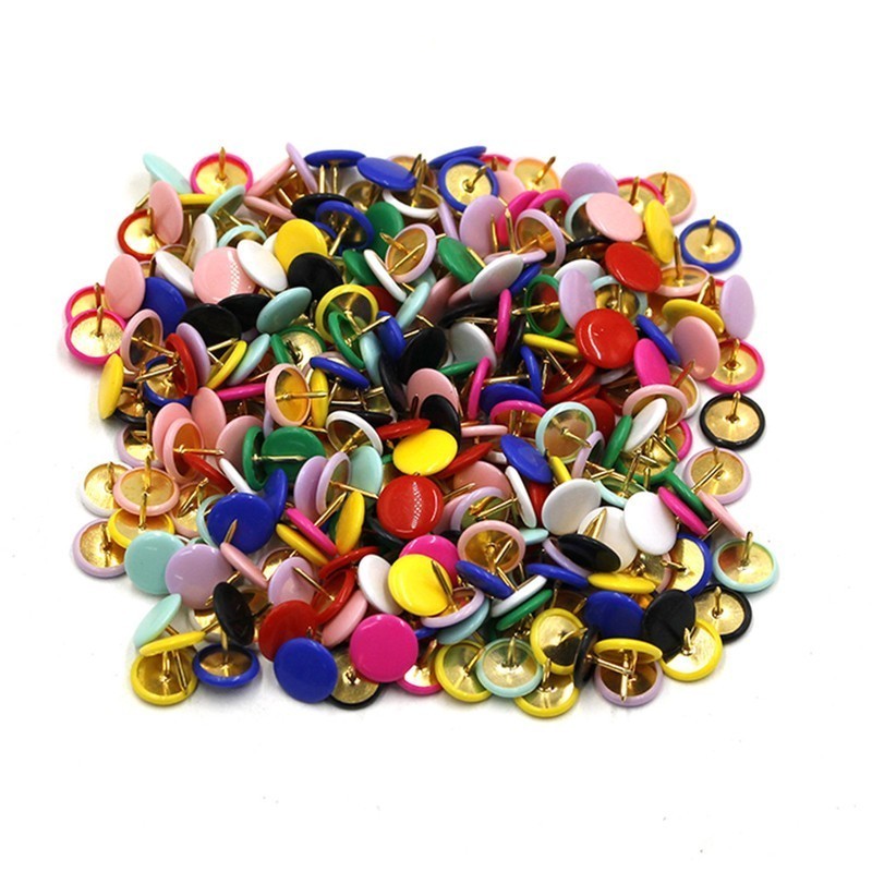 200 stuks push-pins met ronde  - Head Pin Assorted recensie en prijs