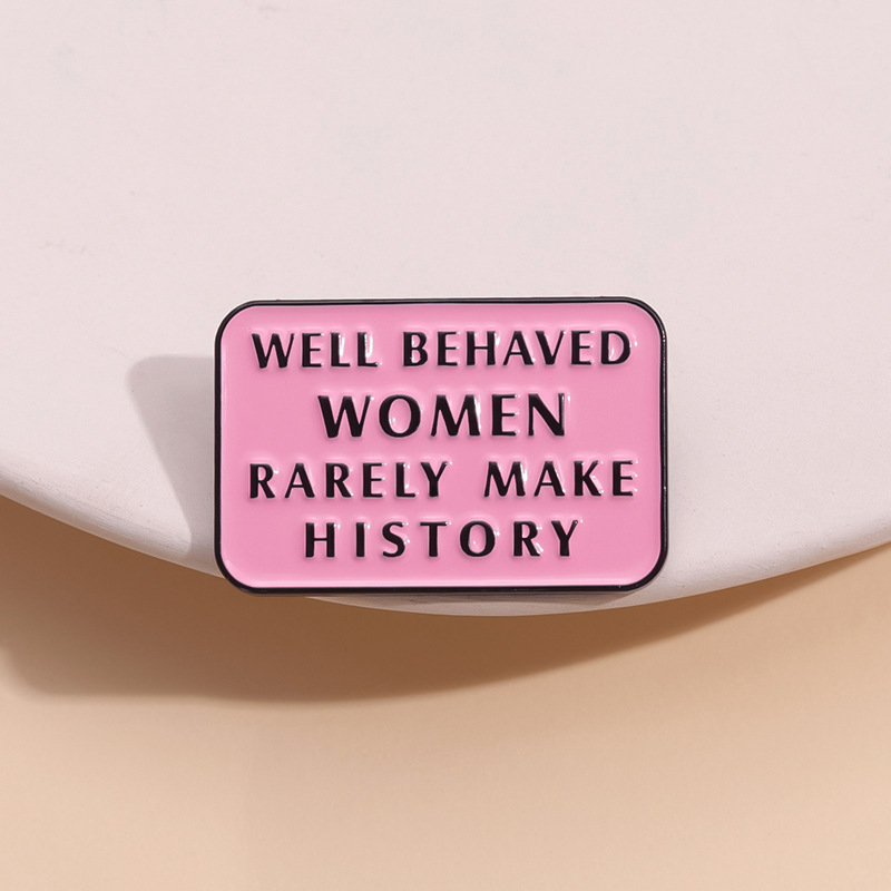 Girl Power Emaille Broches Fem - Jewelry Making The Well recensie en prijs