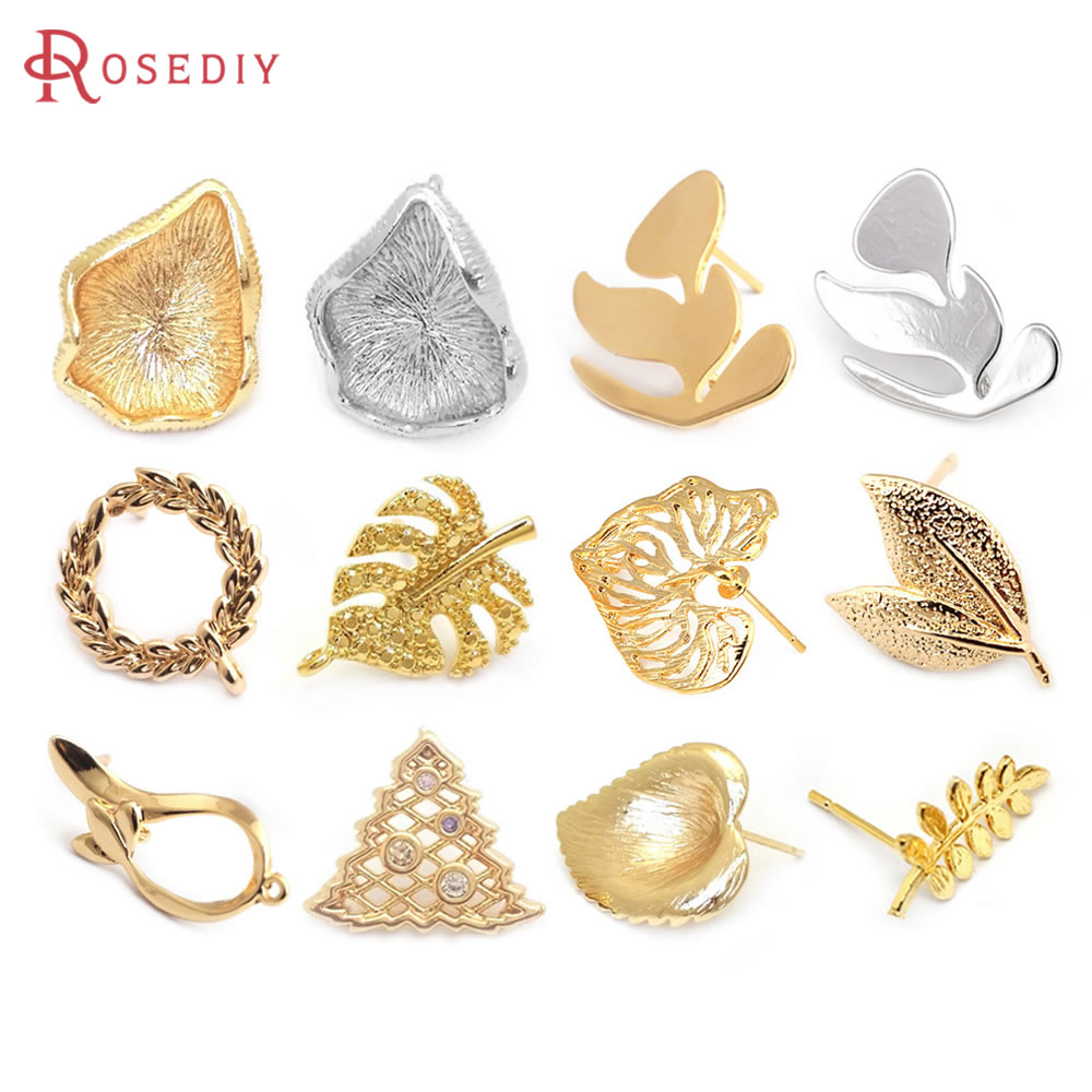 18K Goudkleurige Messing Lotus - Jewelry Making Earring Supplies recensie en prijs