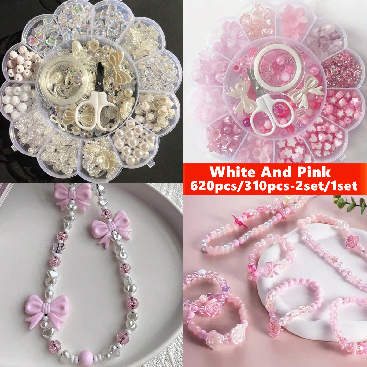 2Set/1Set 13 Grids Acryl Bloem - Jewelry Making Box recensie en prijs