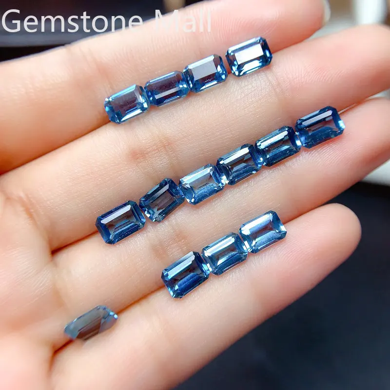 Emerald Cut Natuurlijke Topaas - Jewelry Making London recensie en prijs