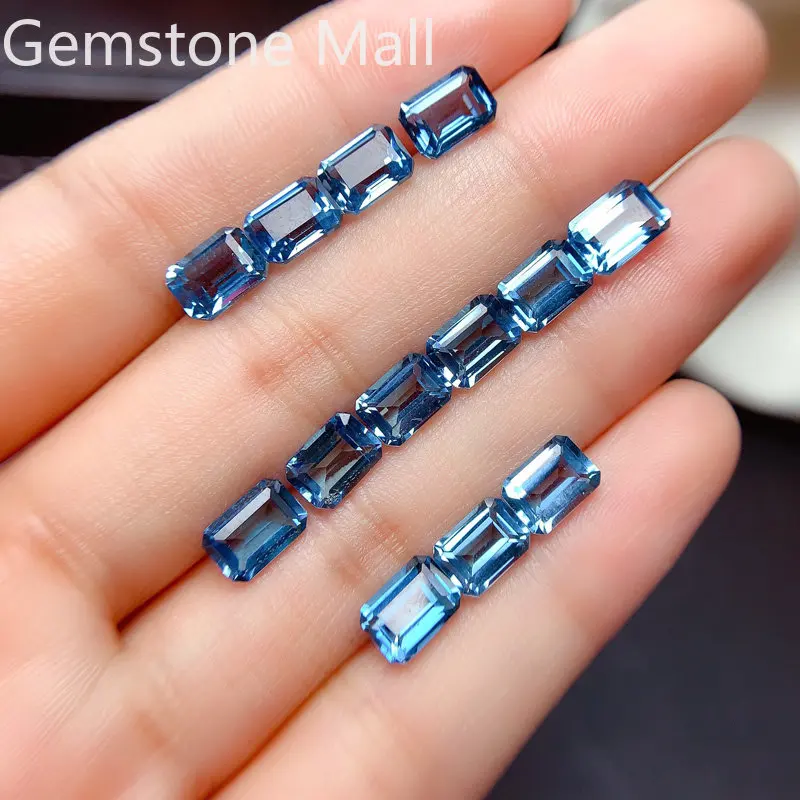 Emerald Cut Natuurlijke Topaas - Jewelry Making London recensie en prijs