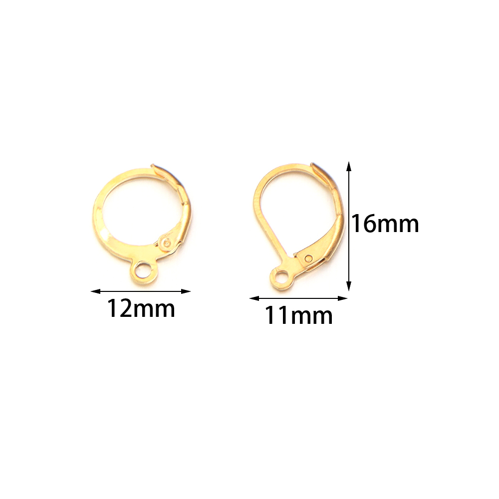 20 stks/partij Rvs Oorhaak Ron - Jewelry Making Earring Supplies recensie en prijs