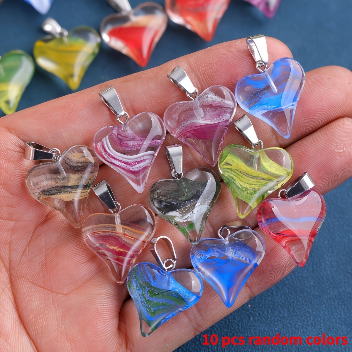 10 stuks glazen kristallen han - Jewelry Making The Well recensie en prijs