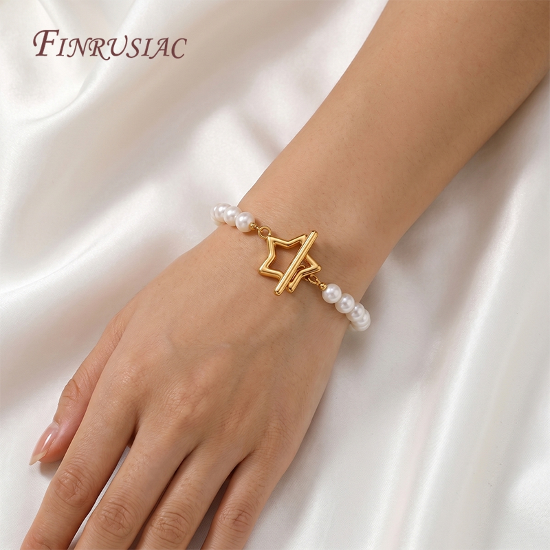 18K verguld holle ster OT-knoo - Toggle Clasp Gold recensie en prijs