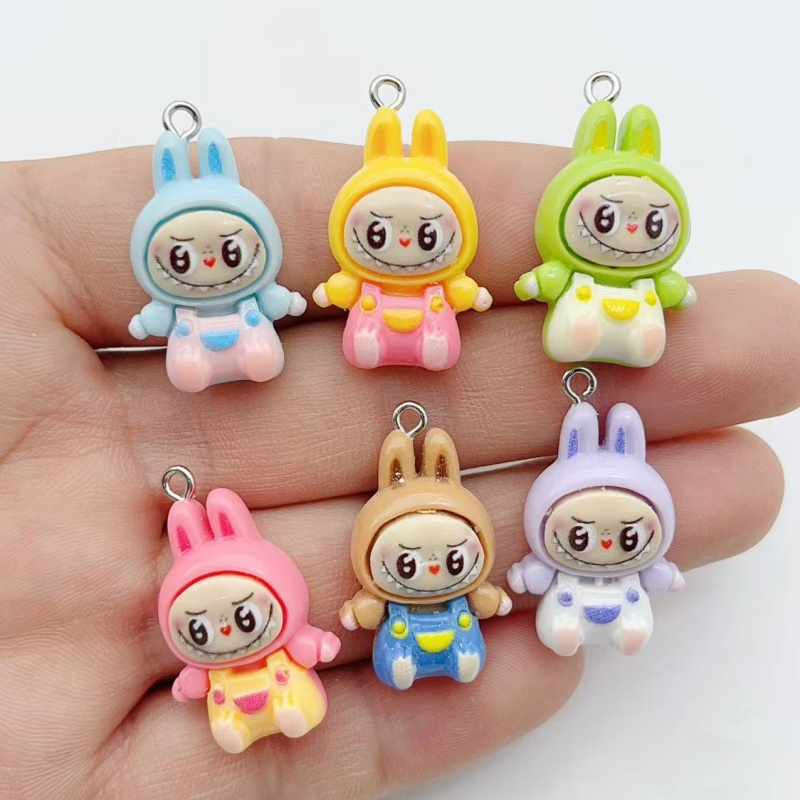 10 stuks Kawaii Konijn Aardbei - Jewelry Making Factory recensie en prijs
