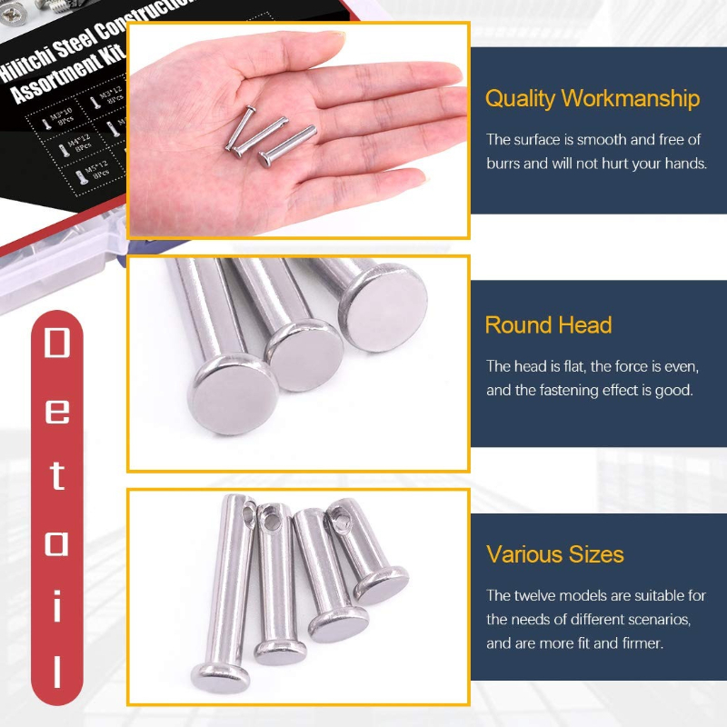 Platte Kop Cilindrische Pen M3 - Head Pin Assorted recensie en prijs