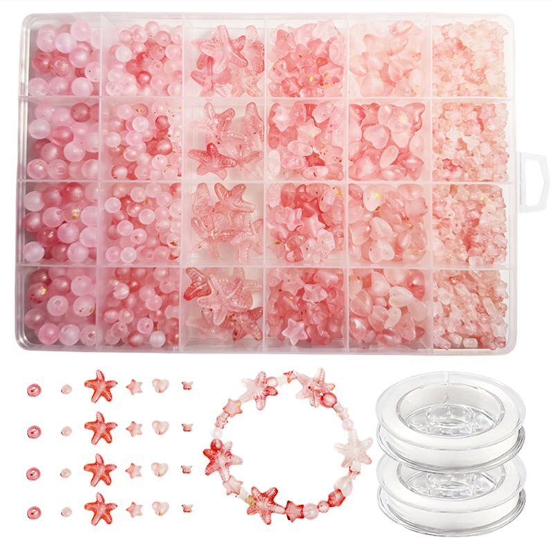 7-19mm 825 stuks Matte Gradien - Jewelry Making Box recensie en prijs