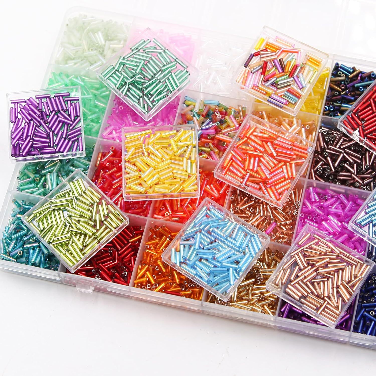 Ongeveer 6720 stuks/doos 7mm 2 - Bead Organizer Tray recensie en prijs