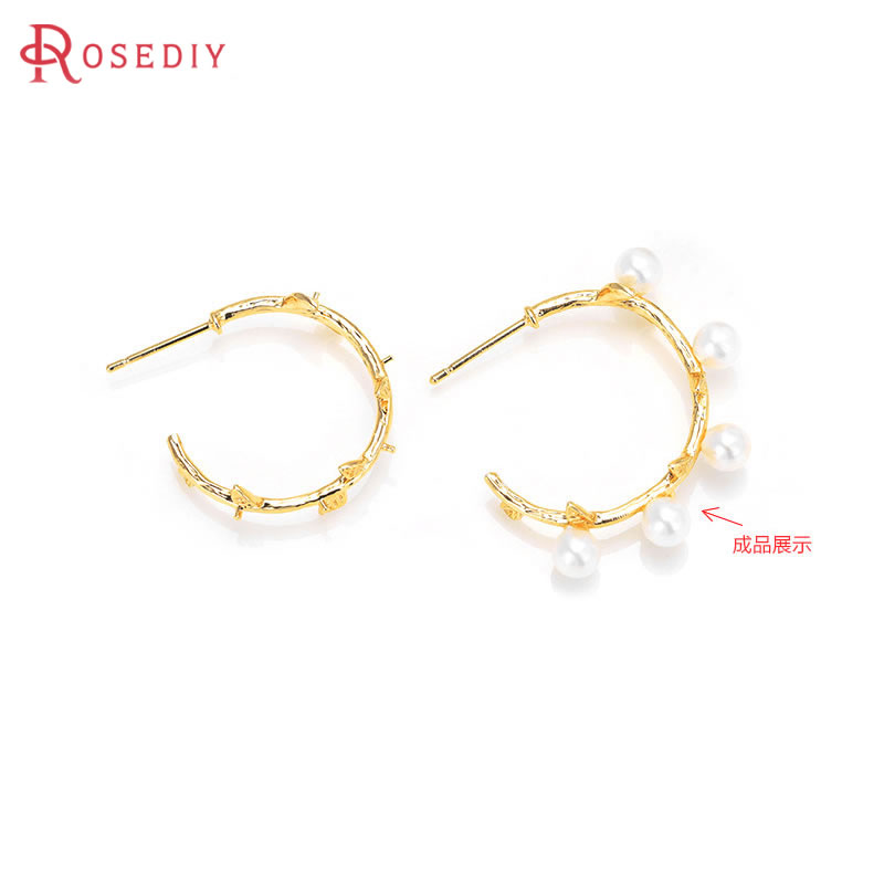 6 STKS 18 K Goud Kleur Messing - Jewelry Making Earring Supplies recensie en prijs