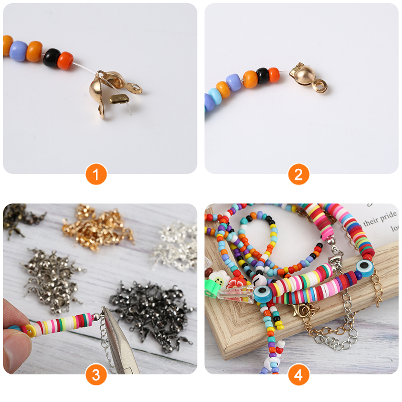 200 stuks/lot 4×8mm kogelketti - Jewelry Making Using Beads recensie en prijs