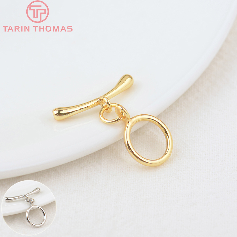 (3278)6 Sets O: 10 MM T: 19 MM - Toggle Clasp Gold recensie en prijs