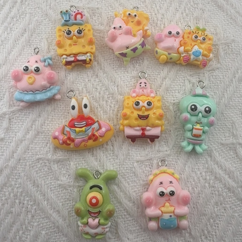 10 stuks cartoonhars hangers,  - Jewelry Making Factory recensie en prijs