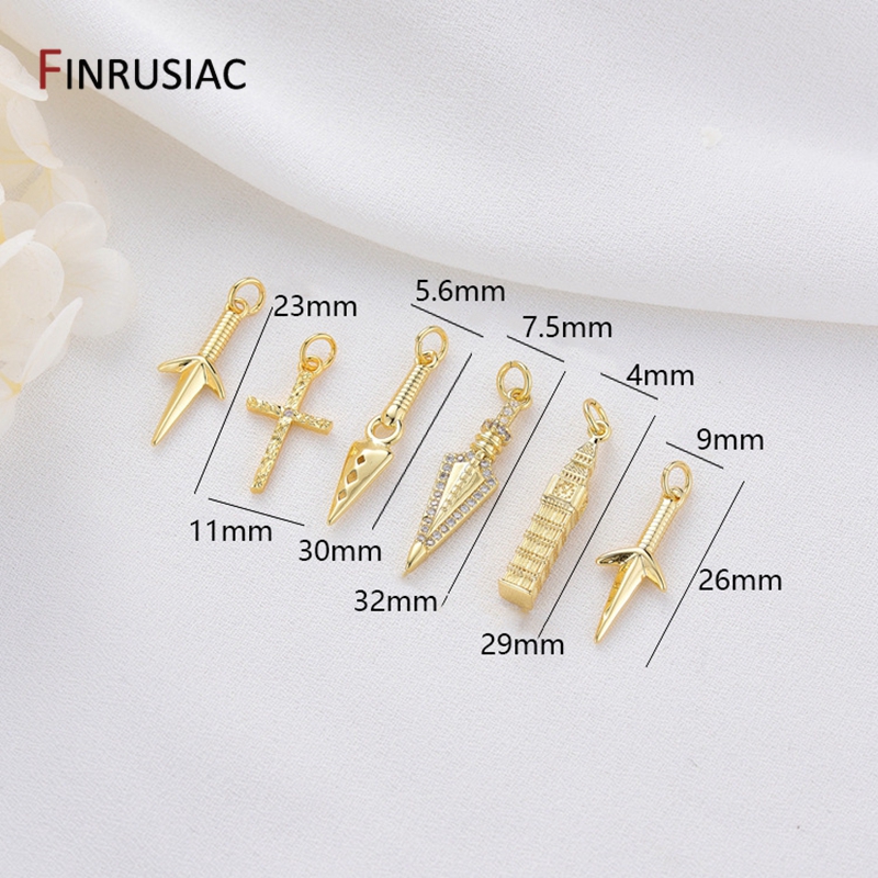 14K verguld messing kruis/Lond - Jewelry Making London recensie en prijs