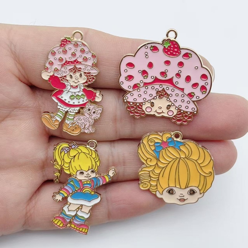 10 stuks schattig klein meisje - Jewelry Making Factory recensie en prijs