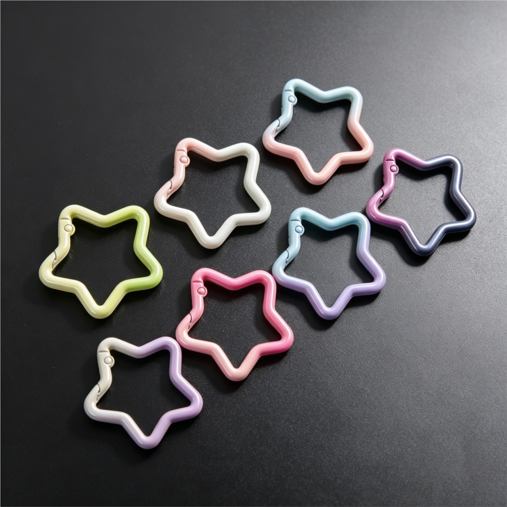 5 STKS Gradiënt Stervorm Lente - Jewelry Making Charms recensie en prijs