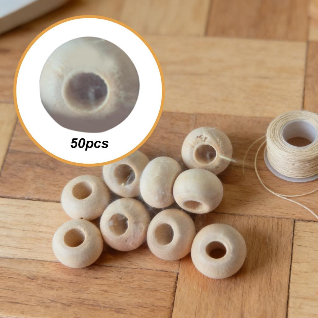 Natuurlijke houten losse krale - Jewelry Making The Well recensie en prijs